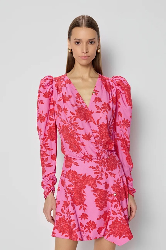 Спідниця Bizuu LANNIL LANNIL.DIA.ROZOWY.SS25 рожевий