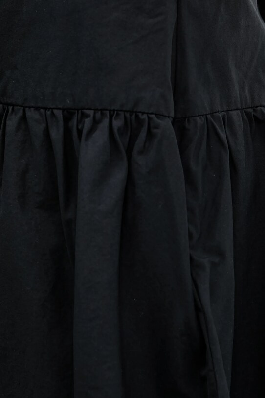 Abercrombie & Fitch fustă din bumbac KI143.5062.900 negru