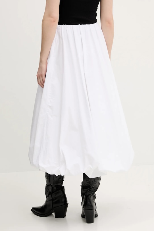 Odzież Abercrombie & Fitch spódnica bawełniana KI143.5069.100 biały