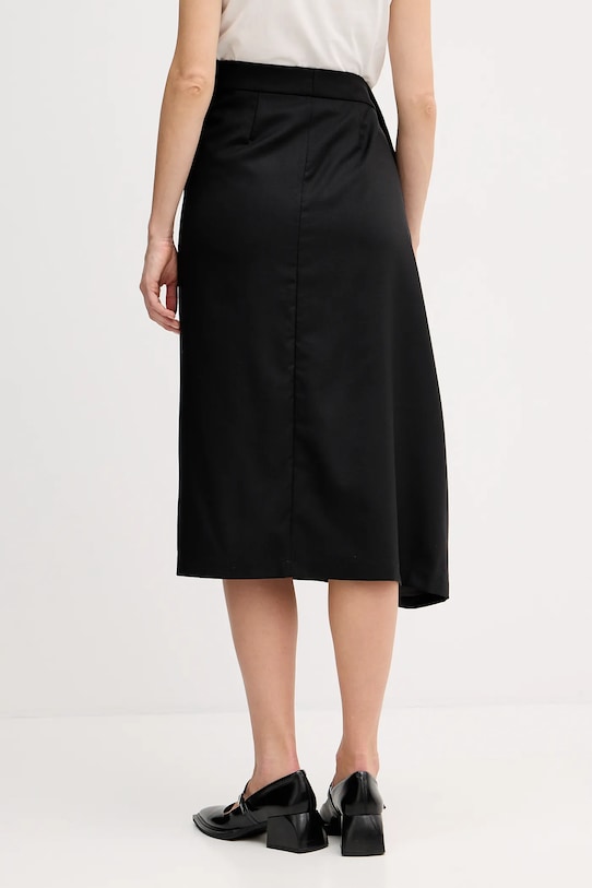 Odzież Kenzo spódnica wełniana FF52JU3149RA.99 czarny