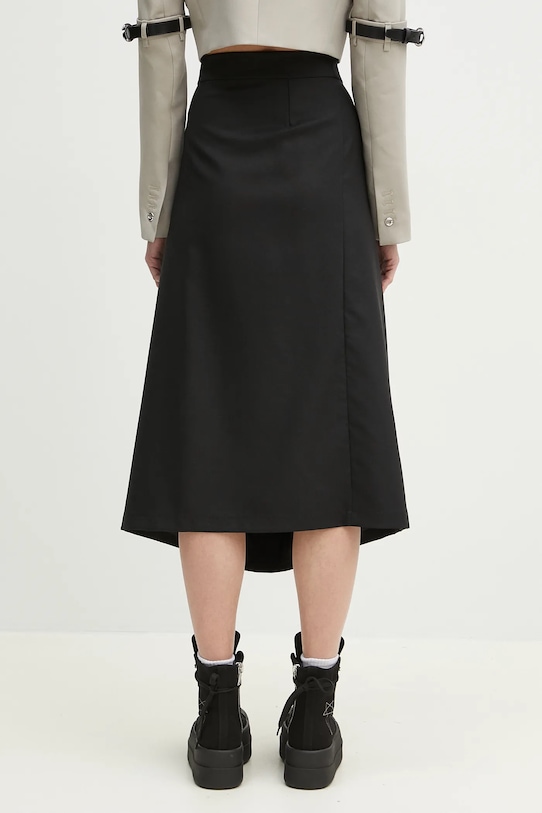 Odzież Kenzo spódnica wełniana FF52JU3149RA.99 czarny