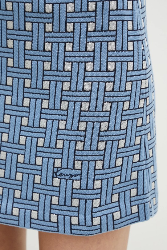 Kenzo spódnica niebieski FF52JU4733CO.64