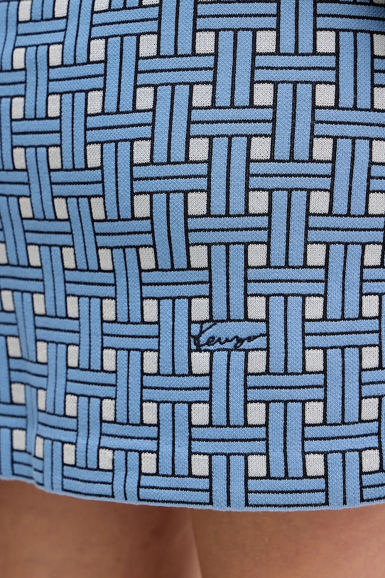Kenzo spódnica niebieski FF52JU4733CO.64