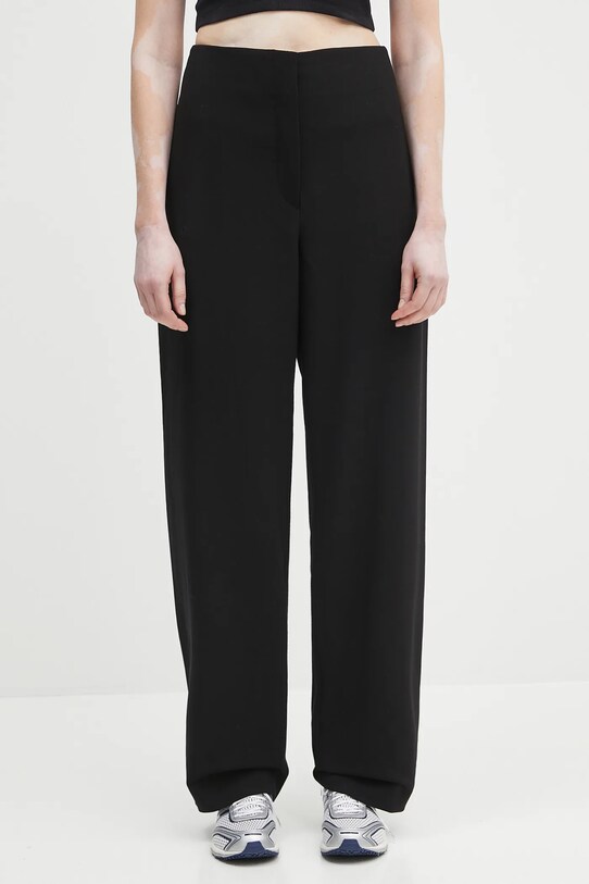 Kalhoty Sportmax Adelchi1234 s elastanem černá 2512131013600