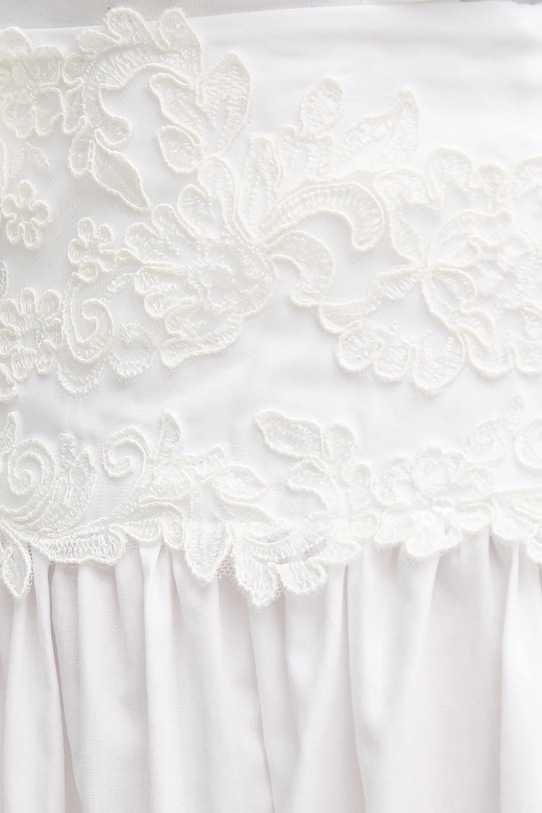 Ermanno Scervino LIFE pamut szoknya fehér D464O605OVZ