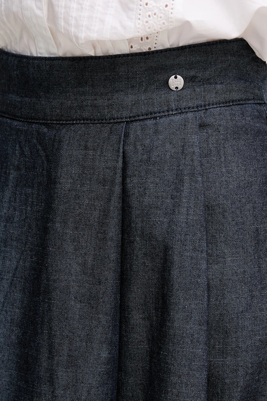 Джинсова бавовняна спідниця Pedro del Hierro 7599297 темно-синій