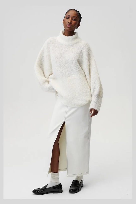 Undress Code fustă Soft Gaze Skirt 759 alb SS25