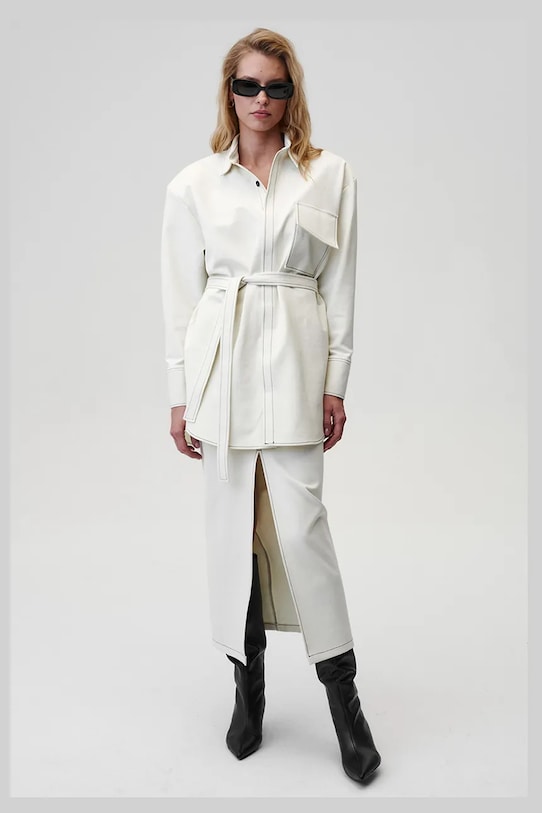 Undress Code fustă Soft Gaze Skirt 759 alb