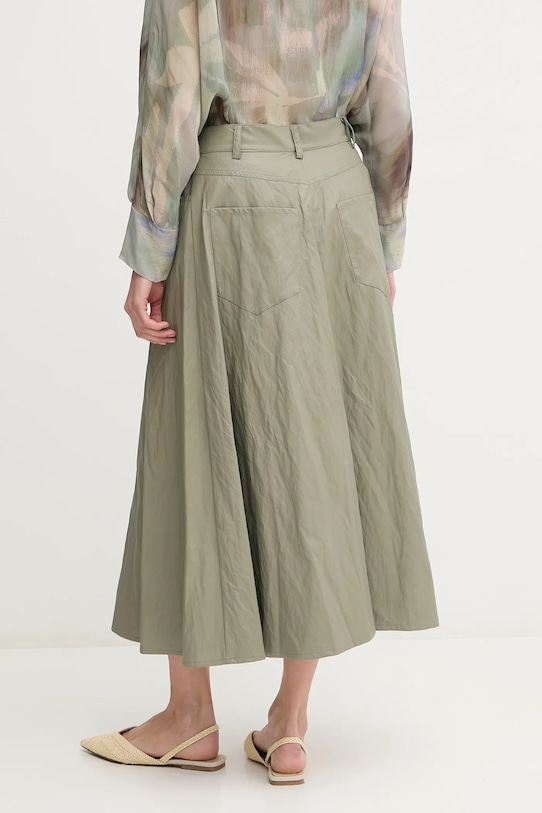 Odzież Sandro Ferrone spódnica S23XBEBARBERO zielony