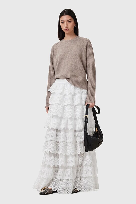 AllSaints fusta LIZI LACE W059RC