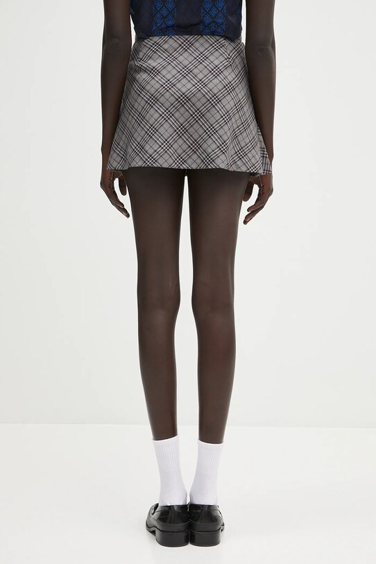 Ρούχα Μάλλινη φούστα AMBUSH Check Rose Skirt 12115390 γκρί
