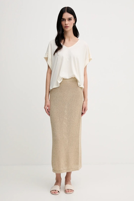 Sukňa United Colors of Benetton 11365000B béžová SS25