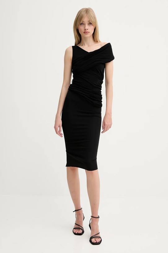 Rick Owens Lilies fustă LI01E4313JCVS negru SS25