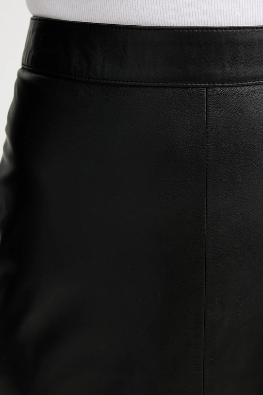 Filippa K bőr szoknya 31409.FK fekete