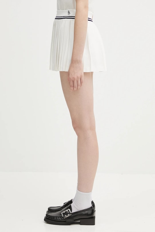 Sporty & Rich spódnica Src Logo Abigail SK012602302WH01 biały SS25