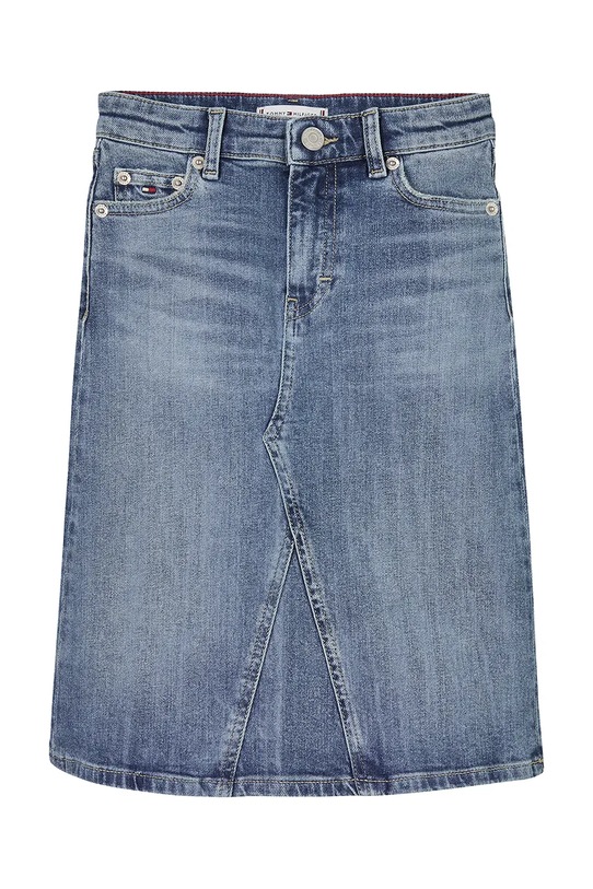 Tommy Hilfiger fusta denim pentru copii KG0KG08286.PPYA albastru SS25