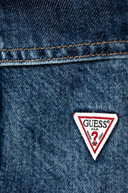 Девочка Детская джинсовая юбка Guess J5RD07.D45E0.PPYA тёмно-синий