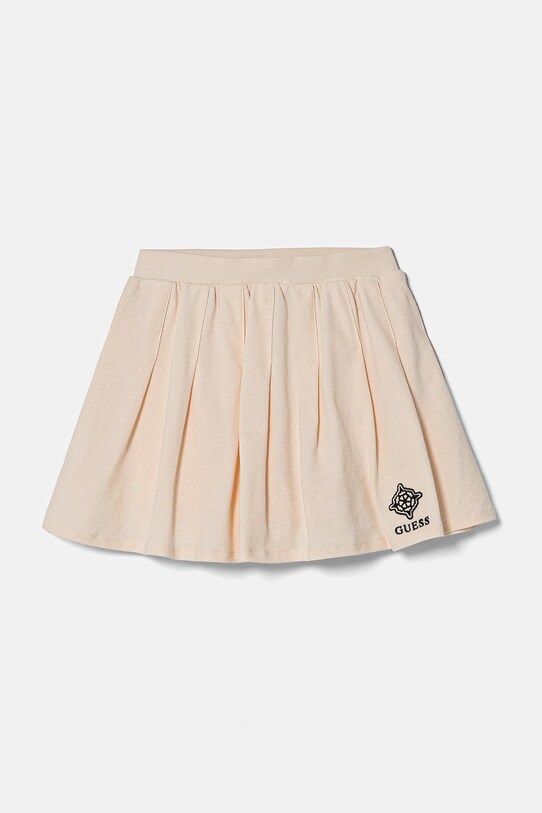 Брюки-юбка Guess аппликация бежевый J5RD20.KCOK1.PPYA