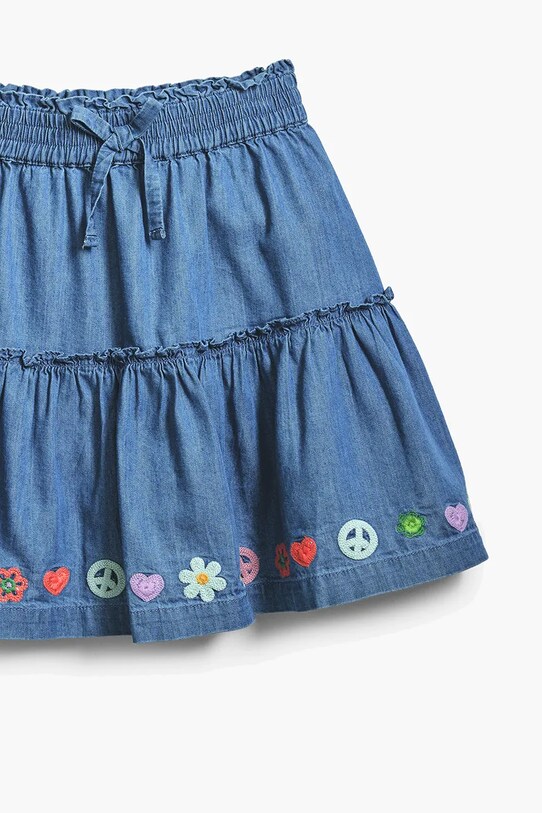 Desigual fustă fete albastru 25SGFW02