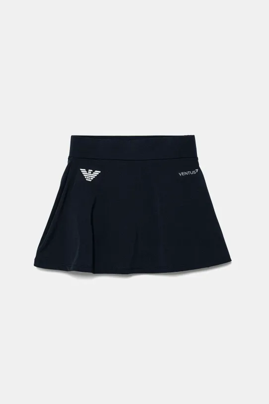 EA7 Emporio Armani spódnica dziecięca rozkloszowany granatowy 7G000109.AF12509