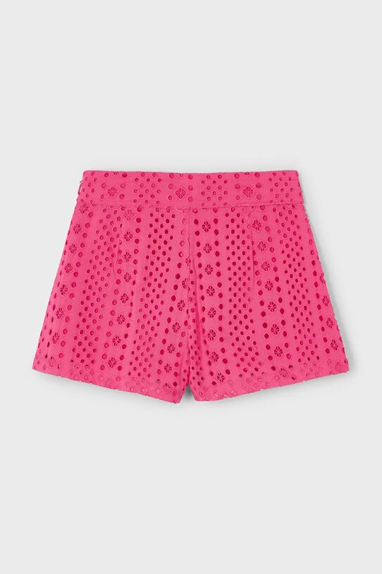 Fete Mayoral pantaloni scurți din bumbac pentru copii 3285.6J.Mini.PPYA roz