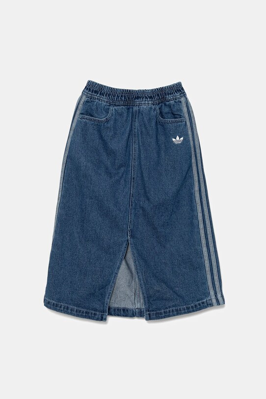 Dětská riflová sukně adidas Originals JC7879 modrá AW25