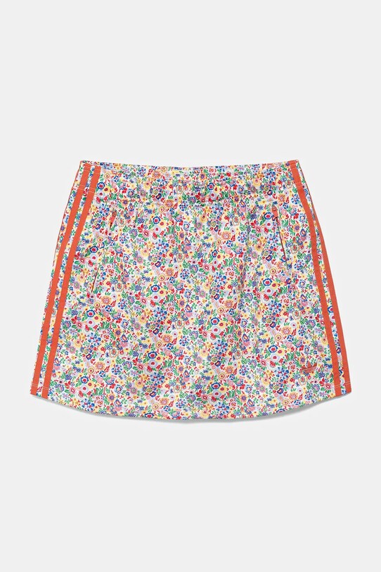 Dievčenská sukňa adidas Originals kvetinový oranžová JD0531