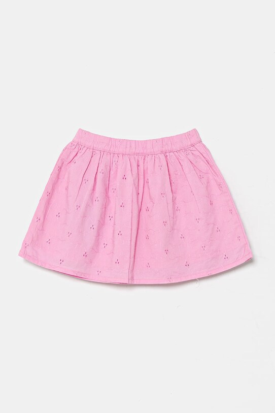 Guess fusta din bumbac pentru copii K5GD11.WH710.PPYA roz SS25