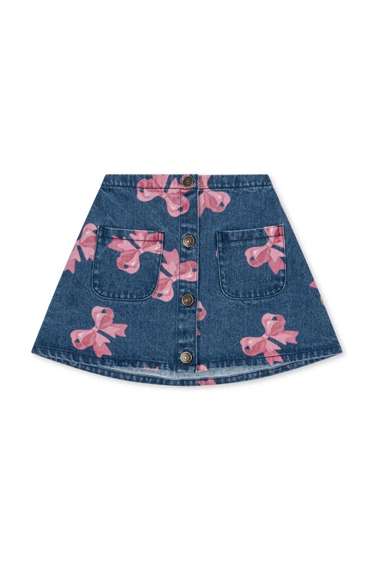 Детская джинсовая юбка Konges Sløjd MAGOT SKIRT GOTS хлопок голубой KS102283