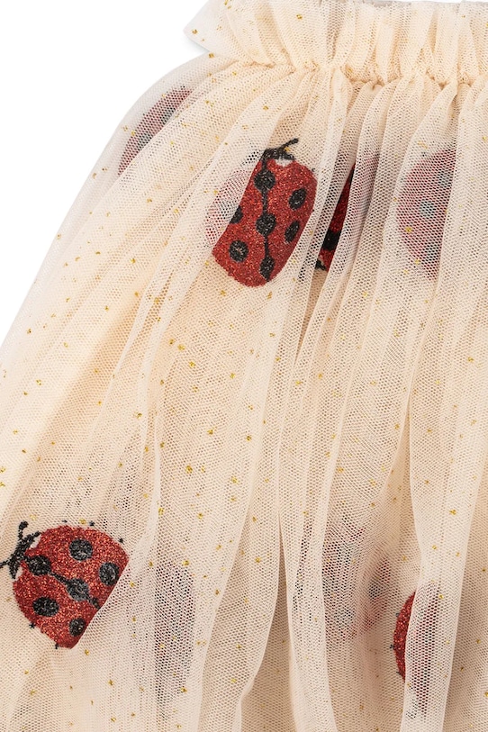 Dievča Dievčenská sukňa Konges Sløjd FAYETTE SKIRT KS102426 béžová