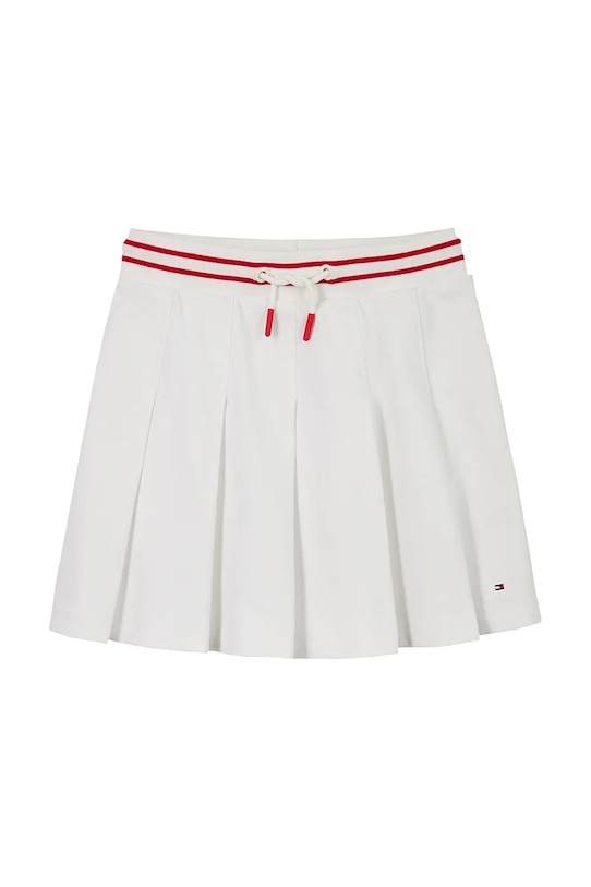 Παιδική φούστα Tommy Hilfiger KG0KG08428.PPYA λευκό SS25