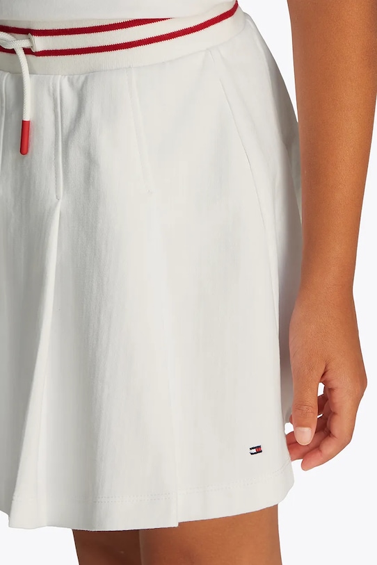 Παιδική φούστα Tommy Hilfiger KG0KG08428.PPYA λευκό