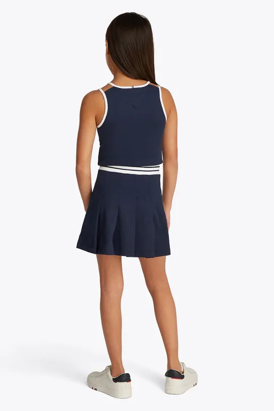Детская юбка Tommy Hilfiger тёмно-синий KG0KG08428.PPYA