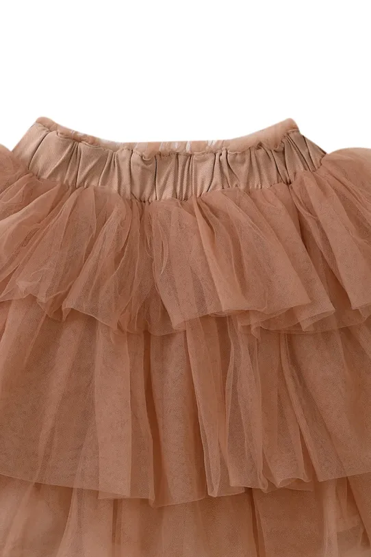 Deklice Otroško krilo Donsje Mirre Skirt 4099300 oranžna