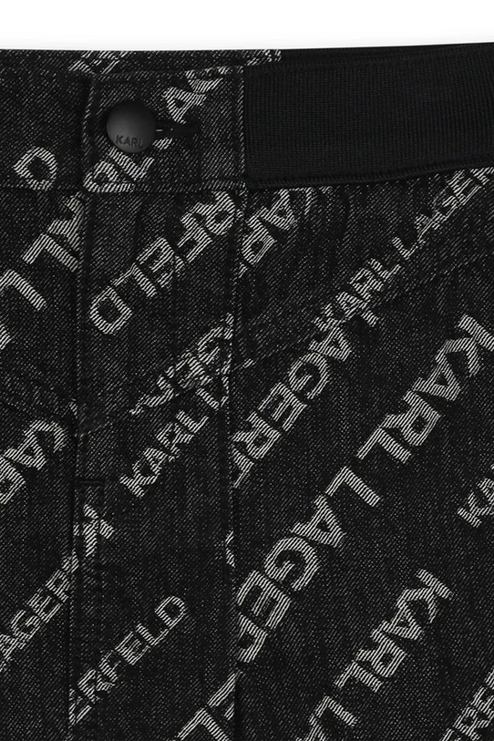 Karl Lagerfeld fusta denim pentru copii negru Z30541.156.162