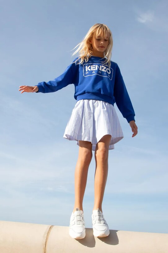 Karl Lagerfeld gonna bambina mini blu Z30446.156.162