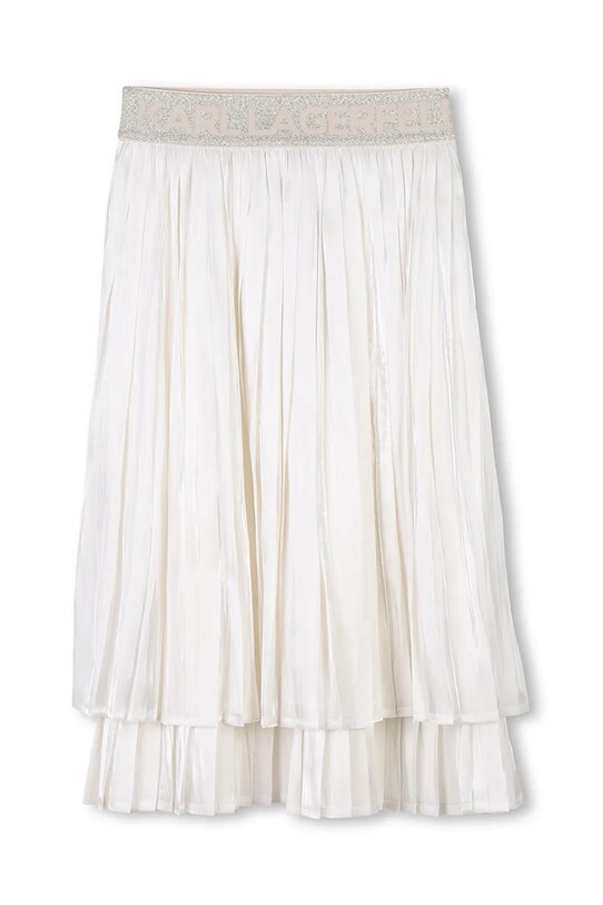 Dětská sukně Karl Lagerfeld Z30478.156.162 béžová SS25