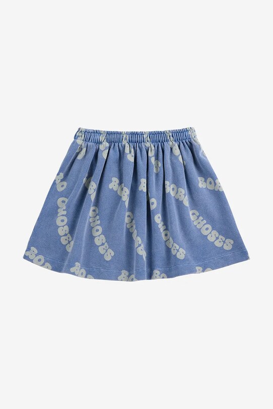 Детская юбка Bobo Choses Wavy 125AC141 голубой SS25