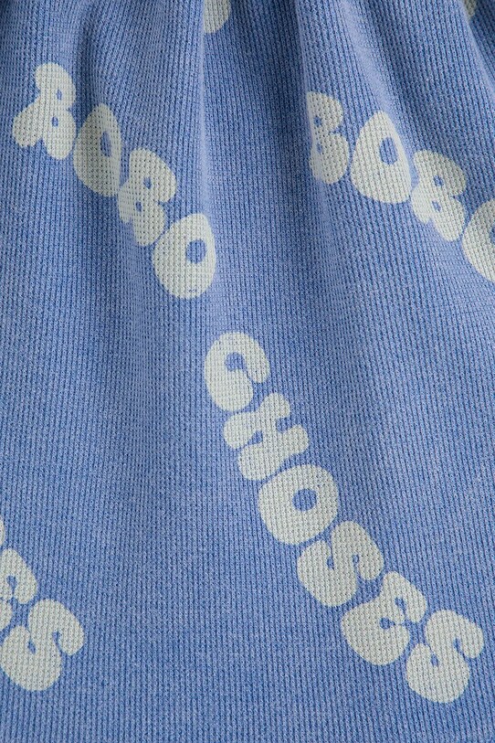 Девочка Детская юбка Bobo Choses Wavy 125AC141 голубой