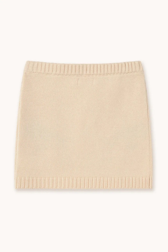 Djevojčice Dječje pamučna haljina Tinycottons STRAWBERRIES SKIRT SS25.305 bež