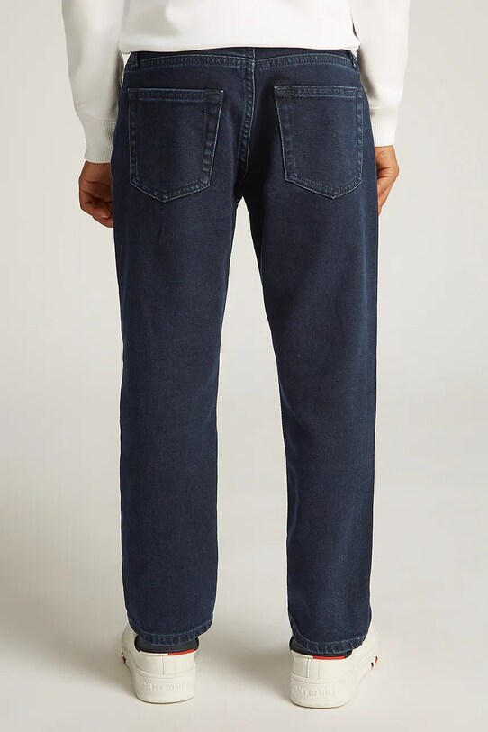 Dječje traperice Calvin Klein Jeans DAD CF crna IB0IB02305.PPYA