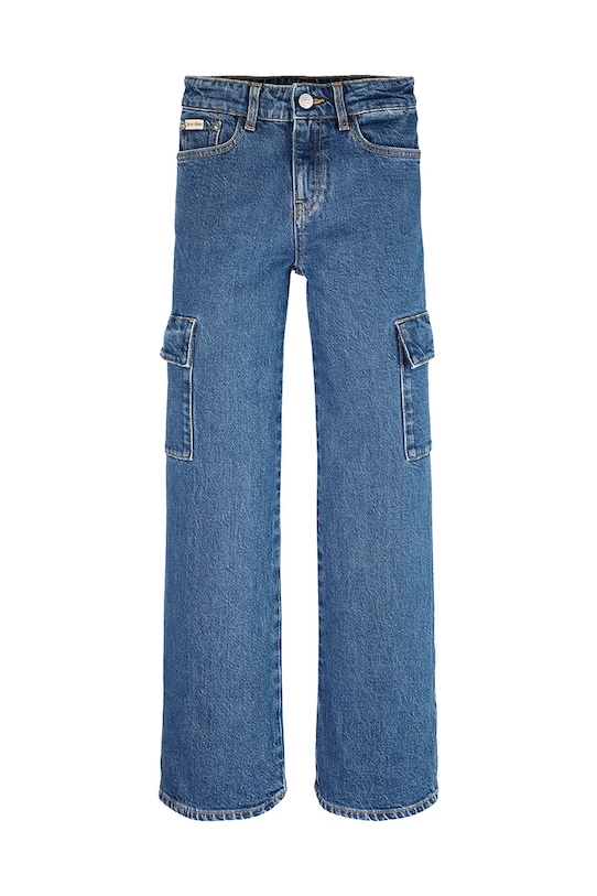 Calvin Klein Jeans jeansy dziecięce SKATER RGD IB0IB02318.PPYA niebieski SS25