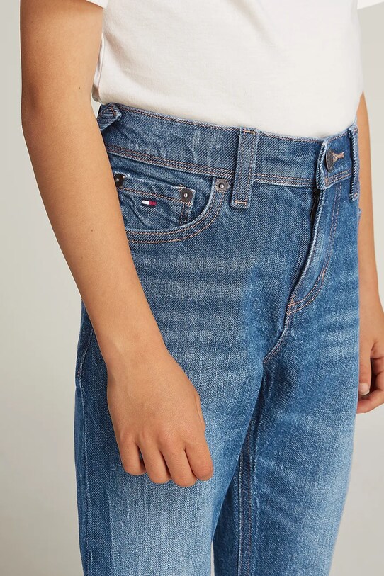 Дитячі джинси Tommy Hilfiger SCANTON Y KB0KB09324.128.176.PPYA блакитний