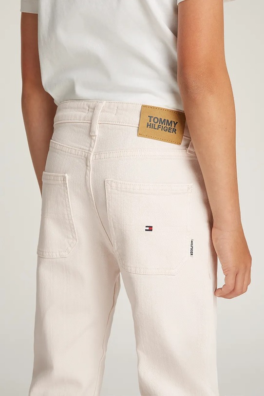 Dječje traperice Tommy Hilfiger SKATER KB0KB09330.128.176.PPYA bež