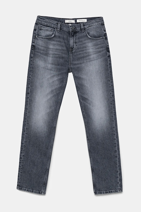 Dječje traperice Guess bez uzorka siva L5RA04.D52J0.PPYA