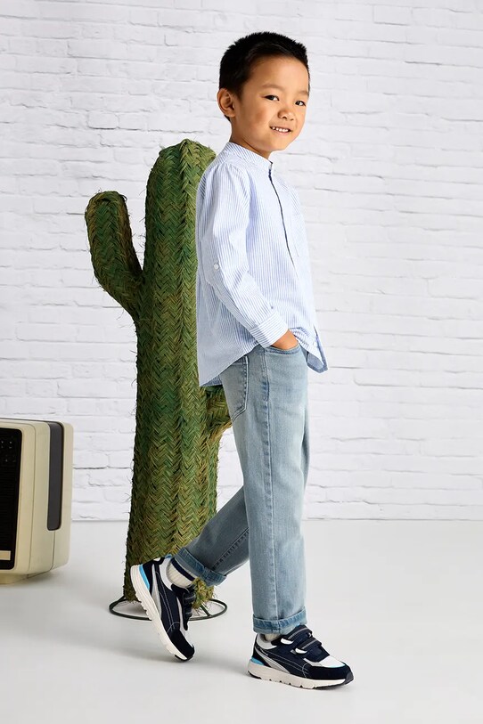 Дитячі джинси Mayoral regular fit джинси сірий 540.5B.Mini.PPYA