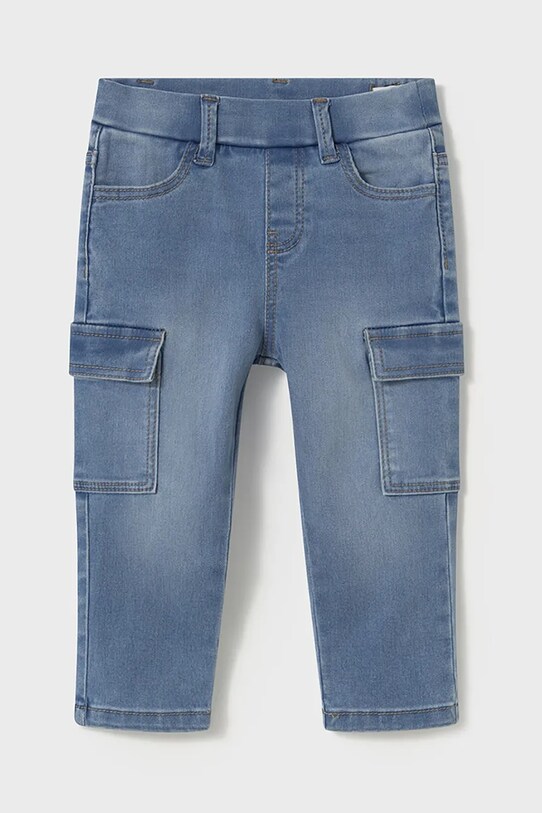 Mayoral jeans bebelusi cargo Planet friendly albastru 1578.3C.Baby.PPYA