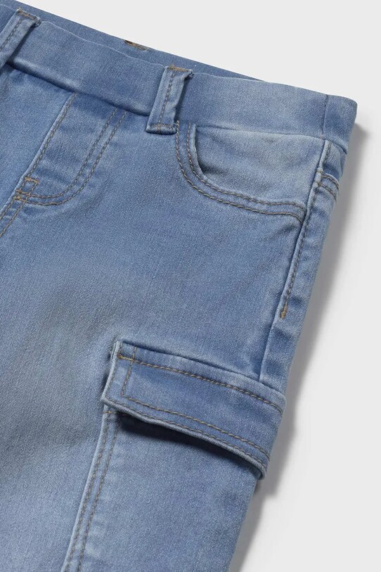 Băieți Mayoral jeans bebelusi cargo 1578.3C.Baby.PPYA albastru