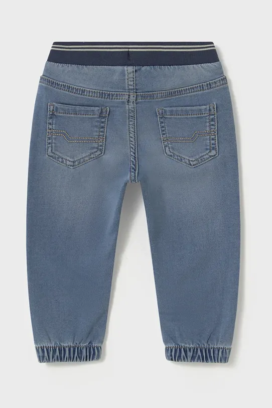 Rifle pre bábätká Mayoral soft denim jogger 1583.3F.Baby.PPYA modrá SS25