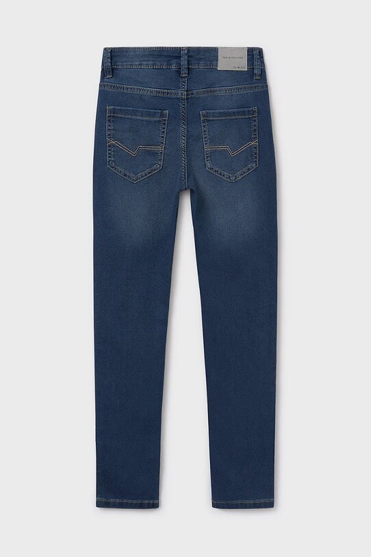 Mayoral jeansy dziecięce soft denim 6530.7F.Junior.PPYA granatowy SS25